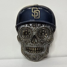 🔥HOT🔥 San Diego ICE SD Padres 3” Sugar Skull Challenge Coin - Limited Edition picture