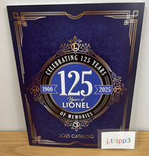 Lionel Trains 2025 Catalog Big Book O Gauge 252 Pages 125 Years of Lionel New picture