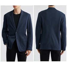 NWT Rag & Bone $498 Butler Patch Pocket Blazer In Navy Size: Medium picture