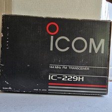 Icom IC-229H EMPTY BOX ONLY Original Carton Styrofoam 2 Meter Ham Radio picture