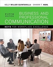 Business and Professional Communication: KEYS for Workplace Ex....-9781071825266 picture