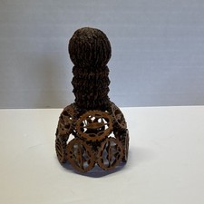 Vintage Black Walnut Shell Bell 5