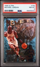 🔥1995-96 Topps Stadium Club - Nemeses Michael Jordan, Joe Dumars #N10 PSA 8🔥 picture