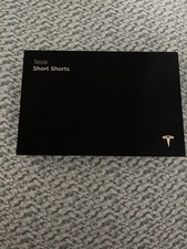 Tesla Limited Edition S3XY Red Short Shorts with Box picture