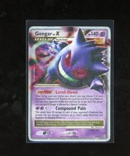 SWIRL 2009 Pokemon Platinum Arceus Gengar Lv.X Holo Foil 97/99 Rare picture