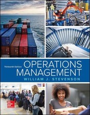 Operations Management Hardcover William J. Stevenson picture