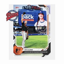 Pete Alonso Welcome Back To Queens 2026 MLB Topps NOW Card 675 Presale picture