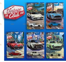 Hot Wheels Vintage Club Complete Set of 5 Silver Series picture