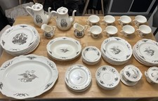 70 Piece Wedgwood John Wanamaker Philadelphia Dish Set picture