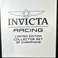 Invicta Racing Limited Edition Collector Set of Champions Unisex Watch picture
