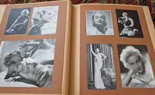 CAROLE LOMBARD Wonderful curated  64 Page Fan Scrap Book for Movie Star MUST SEE picture