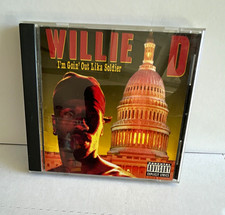 Willie D - I'm Goin' Out Lika Soldier (CD, 1992, Rap-A-Lot) Parental Advisory picture
