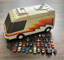 Micro Machines Super Van City RV Playset 1991 Galoob Toys w 33 Cars & Planes picture