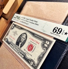 Fr. 1513 1963 $2 Legal Tender PMG 69 EPQ *BLACK STAR* - SUPERB GEM UNC EPQ* picture