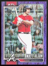2026 Topps #39 Matt Olson PURPLE RAINBOW FOIL /250 Atlanta Braves picture