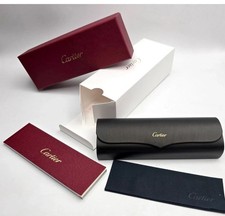 NEW AUTHENTIC  CARTIER LUXURY Eyeglasses Sunglasses CASE / BOX / BOOKLET / CLOTH picture