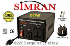 Simran 110-220 Volt Up Down Voltage Transformer 100 To 5000 Watt Power Converter picture