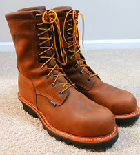 Red Wing Shoes 2120 Waterproof SR EH Safety Toe Loggermax Boots - Only Worn Once picture