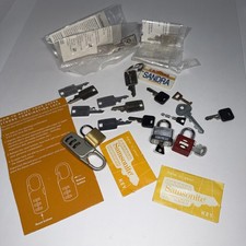 Vintage Samsonite Keys Lot Mostly 170S Suitcase Type Includes Misc Locks & Keys picture