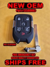 OEM 2015-20 GM CHEVROLET TAHOE SUBURBAN SMART KEYLESS ENTRY FOB 13529634 HYQ1AA picture