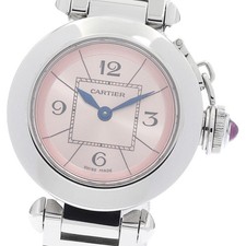 CARTIER Mispacha W3140008 Pink Dial Quartz Ladies Watch_961761 picture
