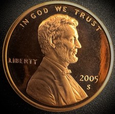 2005-S Lincoln Memorial Cent PROOF Coin Penny picture