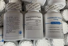 3PCS MEET IVER Pills 4 Supplemental 12 mg 100 Pills 99% Purity Digest Person picture