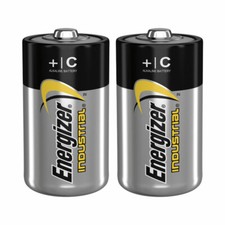 2 x Energizer C size batteries Industrial 1.5V LR14 MN1400 EN93 Baby picture