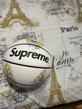 Supreme x spalding Basketball with rainbow butterfly/clown rare picture