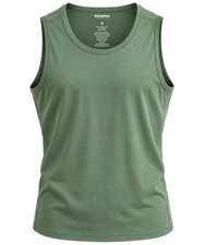 Sonoma Goods For Life Men’s Tank Top Size S Sage Green Olive Muscle Tank NWT picture