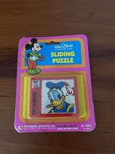 NEW SEALED VINTAGE 1970'S Donald Duck  SLIDING TILE PUZZLE WALT DISNEY picture
