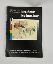 Vintage 1987 Bauhaus Kolloquium 1986 Weimar Architecture Journal Rare DDR picture