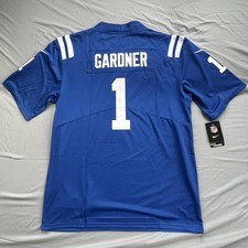 2025 Ahmad “Sauce” Gardner #1 Indianapolis Colts Blue Home Size-XL picture