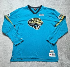 Jacksonville Jaguars Men's Mitchell & Ness 100th Anniversary Shirt 2XL picture