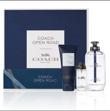 Coach Open Road Fragrance for Men 3 Piece Gift Set - Brand New picture