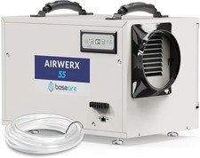 BaseAire 113PPD Crawl Space Dehumidifier with Drain Hose for 1200 sq.ft Basement picture