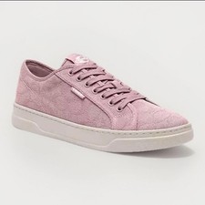 Coach Monogram Women’s Pink Signature Canvas Sneakers CAS55 picture