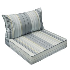 AAAAAcessories Outdoor Chair Cushions, 24 x 24 x 5 + 13.5 in, Set of 1 picture