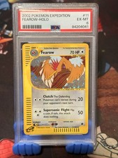 PSA 6 Fearow 011/165 2002 Pokemon Expedition Holo picture