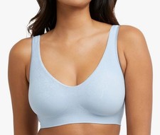 Bali Comfort Revolution ComfortFlex Fit Bra DF3484 Blue Aztec msrp $44 Medium picture
