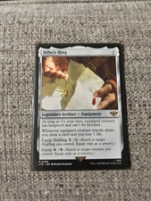 Bilbo's Ring Universes Beyond: the Lord of the Rings MTG picture