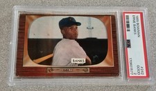 1955 BOWMAN #242 ERNIE BANKS PSA 2 picture