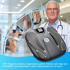 EMS Foot Massager for Neuropathy Electric Feet Legs Blood Circulation Machine picture
