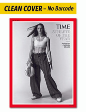 TIME Magazine 2024 Athlete of the Year Caitlin Clark Clean Cover Edition picture