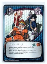 1x Naruto CCG Successors PR-011 Holo Diamond Foil Promo Card Vintage picture