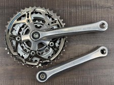 Vintage Shimano STX FC-MC30 Triple MTB Crankset Square Taper 175mm 24/34/42T picture