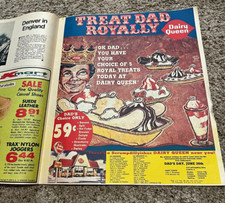 1976 Dairy Queen Father's Day Newspaper Print Ad picture