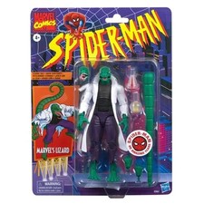 SHIPS 10/16 Spider-Man Retro Marvel Legends Lizard 6-Inch Action Figure picture