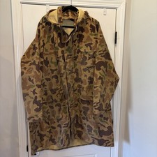 Vintage Bob Allen Camo Ducks Unlimited Hunting Gore-Tex Jacket XXL Hood FLAWS picture