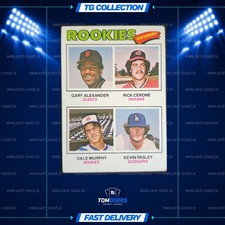 Gary Alexander Rick Cerone Dale Murphy Kevin Pasley Topps 1977 Base #476 Rookie picture